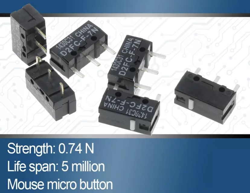 Мікроконтролер omron | zy119 (для мишок Logitech Razer)
