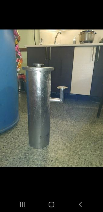 Нержавейка бак бочок сухопарник (он же отстойник / дефлегматор