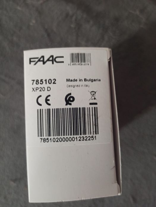 Fotokomórki FAAC  XP 20D. Nowe