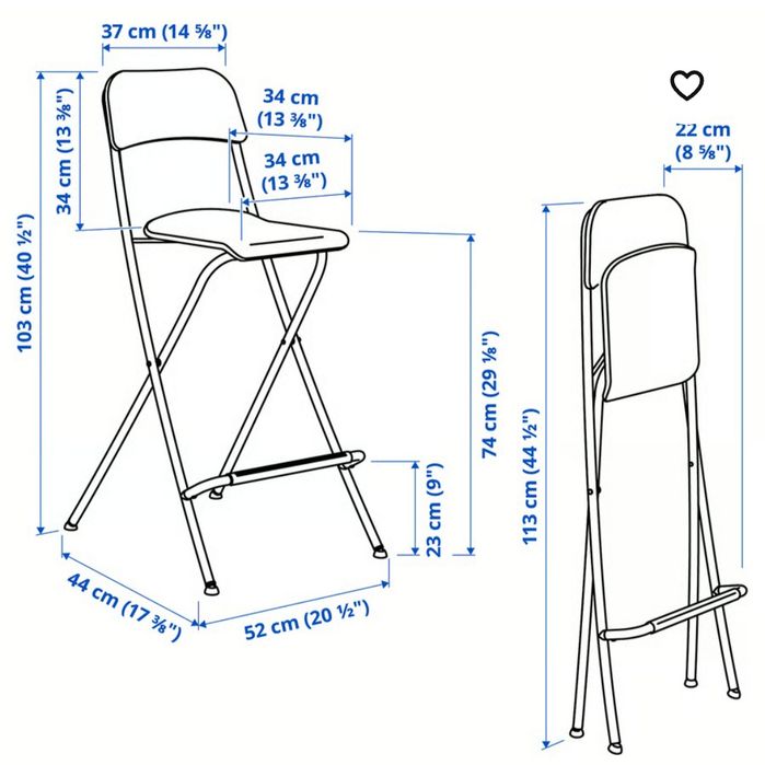 Cadeira Alta Ikea