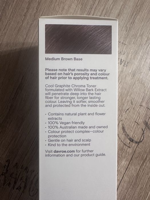 Тонирующий бальзам для волос Davroe