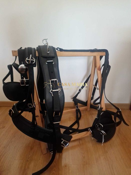 Arreios de Atrelagem - Com Engate Rápido - Novos - Cavalo, Charrete