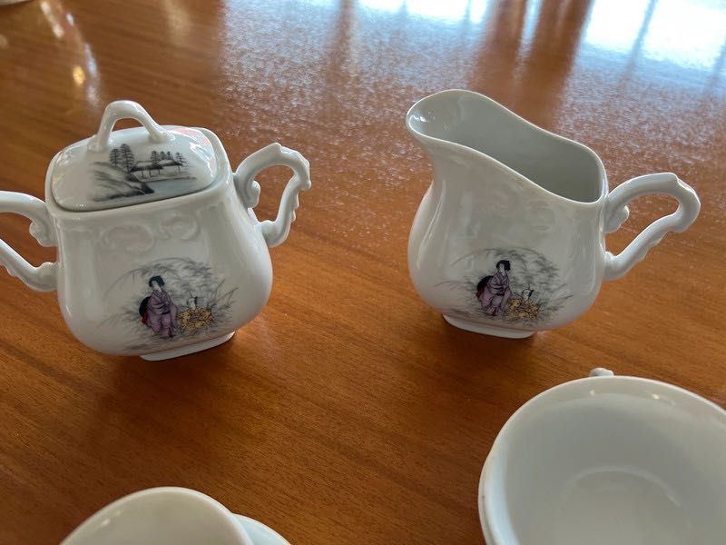 Vista Alegre serviço de café