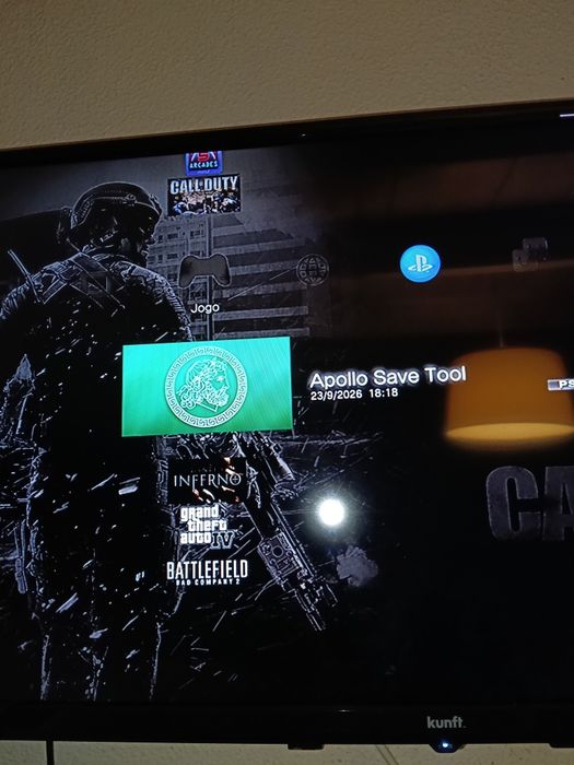 Troco PS3 slim desbloqueada 256gb com vários jogos