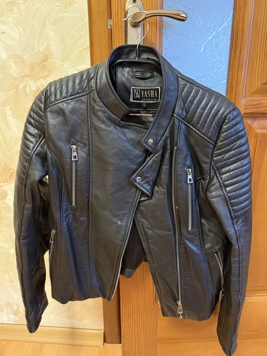Шкіряна куртка 1000грн