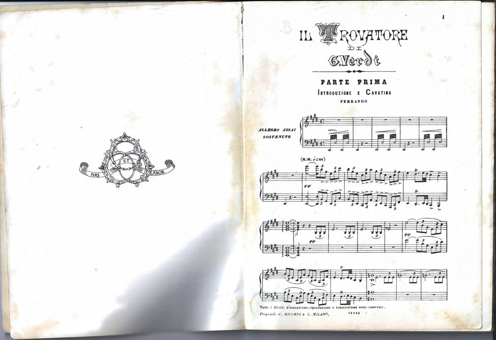 PIANO: Il Trovatore
