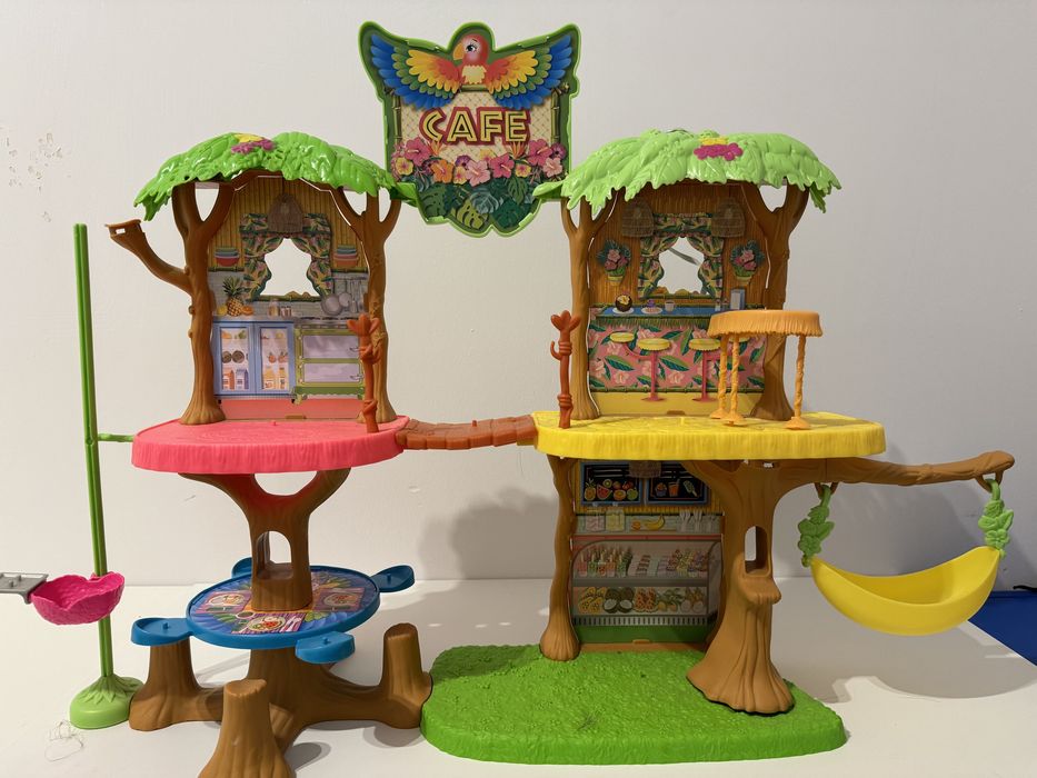 Enchantimals kawiarenka + weterynarz + 3 postacie i 3 zwierzatka