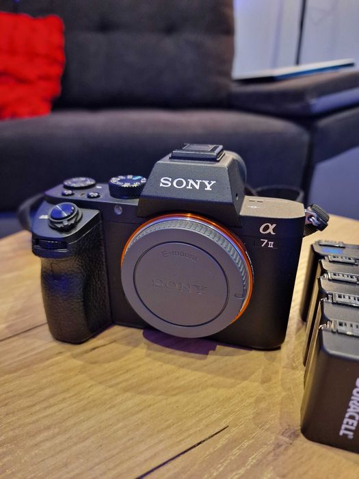 Sony A7 II, przebieg 11tys, 5 baterii + ładowarka