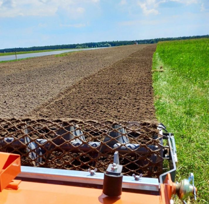 Usługi ogrodnicze gleboryzarka separacyjna niwelacja terenu kosiarka