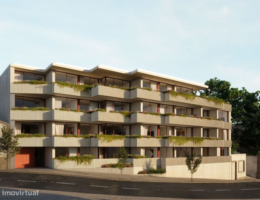 Apartamento T1 com terraço com 30 m2, Freixo