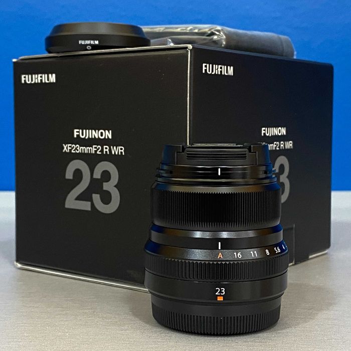 Fujifilm XF 23mm f/2 R WR - NOVA - 3 ANOS DE GARANTIA