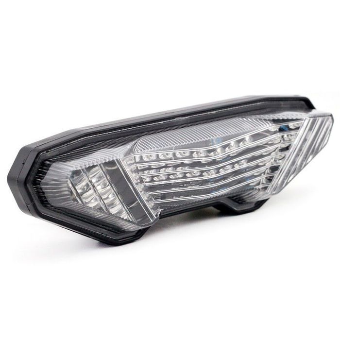 farolim led yamaha mt-09  clear com piscas integrado
