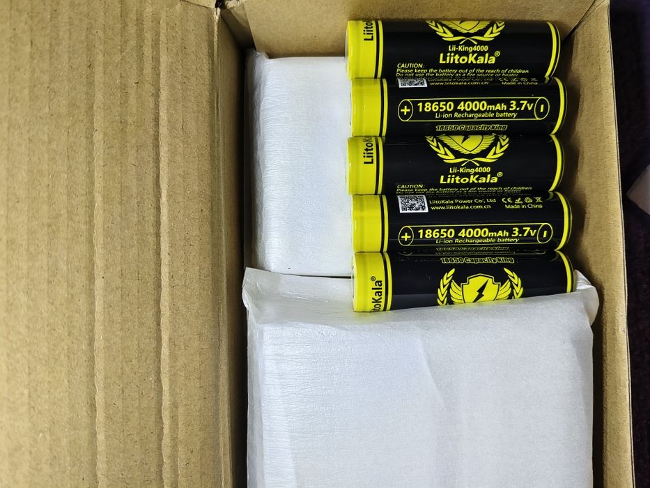 Акумулятор 18650 Li-Ion LiitoKala King-4000, 4000mAh