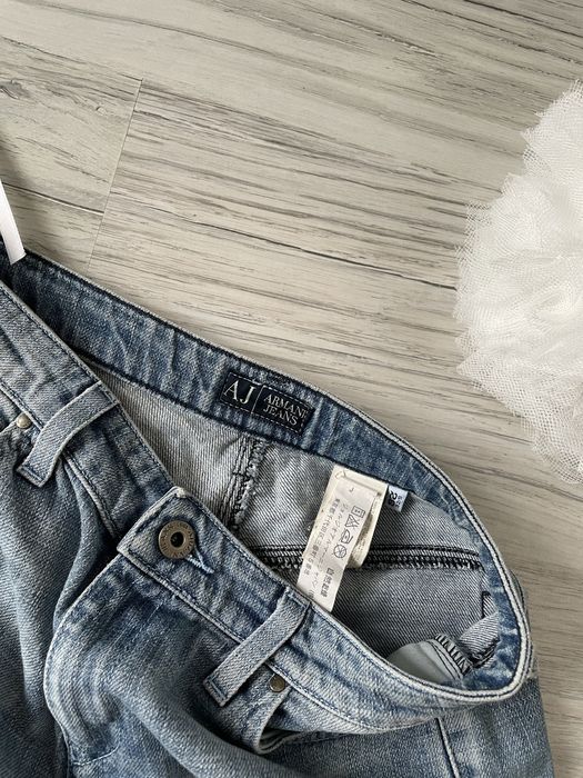 damskie jeasnowe bermudy Armani / krótkie dżinsowe szorty rozmair XS