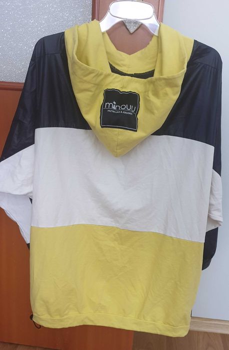 Bluzka w paski żółty