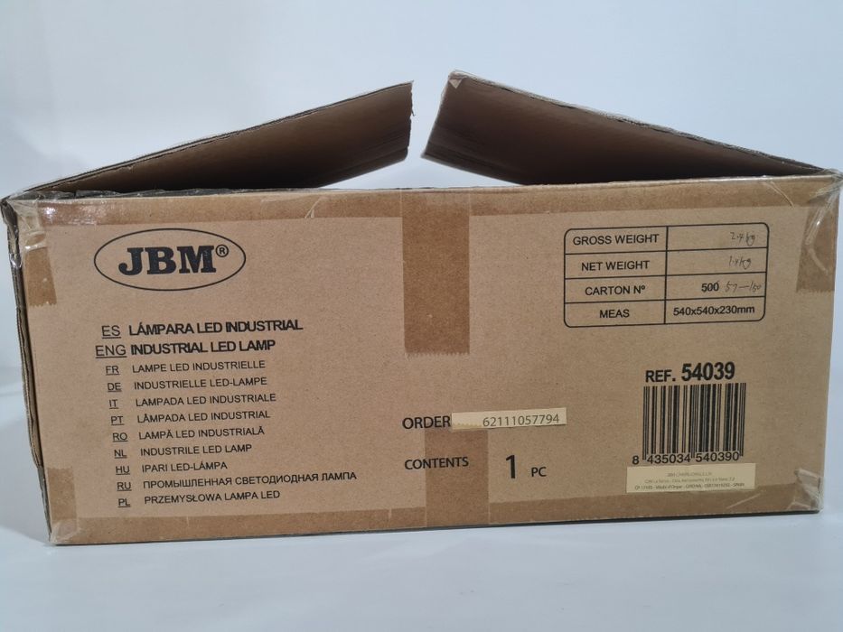 2 Candeeiros led JBM industrial