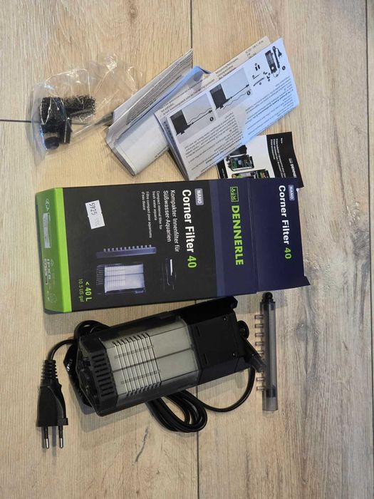 Filtr Dennerle Nano Corner Filter 40 2W 150l/h krewetkarium