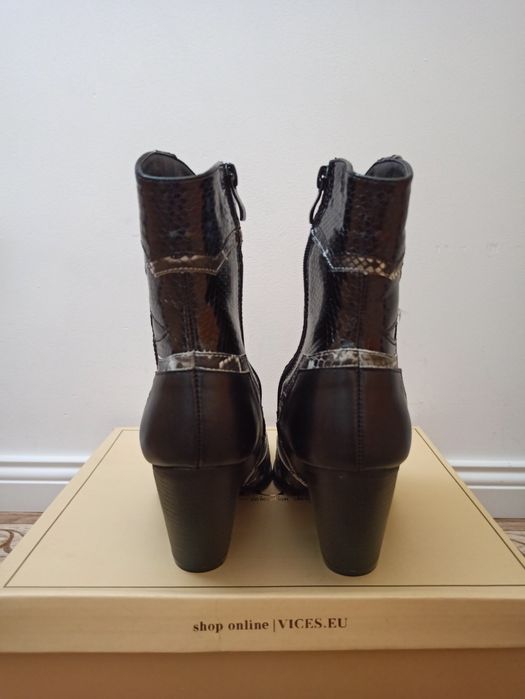 Piękne buty, botki, kowbojki, kozaki damskie rozmiar 40