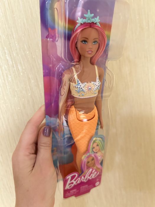 Barbie Mermaid Doll with Pink Fantasy Hair