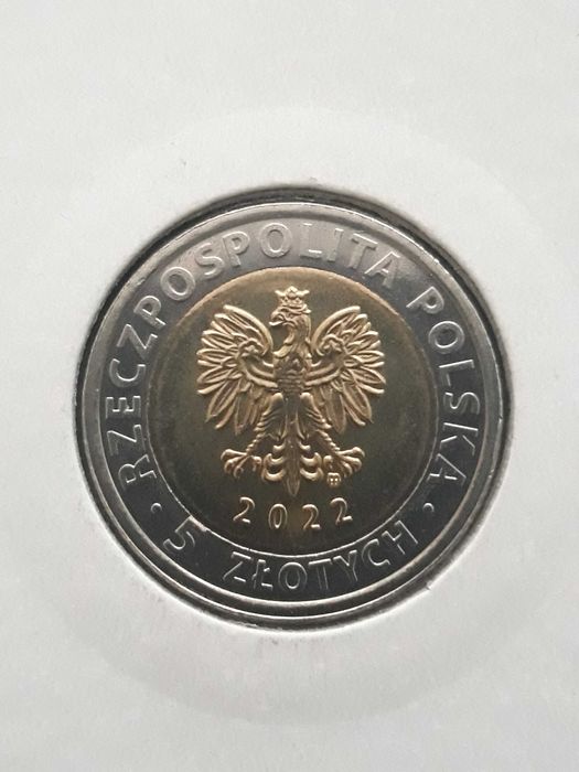 5 zł Klasztor Pobenedyktyński 2022 r. - Mennicze