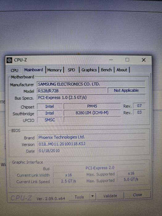 Ноутбук SAMSUNG R528