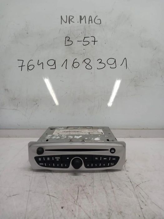 RADIO CD RENAULT MEGANE III 7649168391