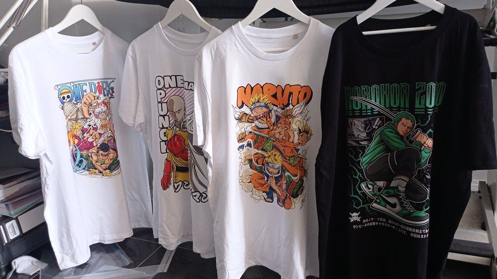T shirts Anime Cartoon etc