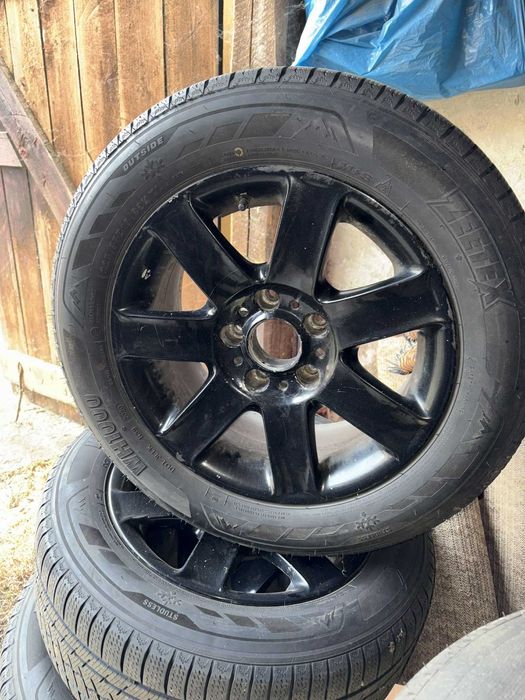 Alufelgi z oponami zimowymi do BMW