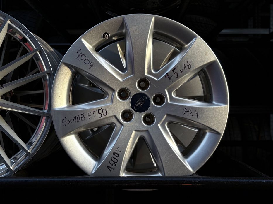 Felgi aluminiowe m.in. do Ford 7.5x18" 5x108 ET50 70.4 FU14504