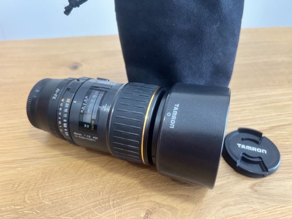 Lente Tamron SP AF Macro 90mm f/2.8 Nikon adaptador Fuji -Mafra/Oeiras