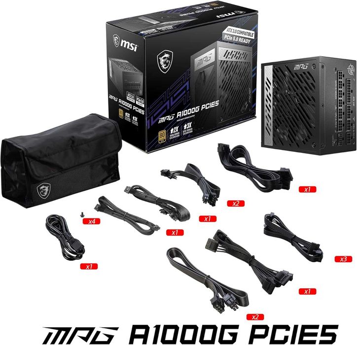 Zasilacz MSI MPG A1000G PCIE5