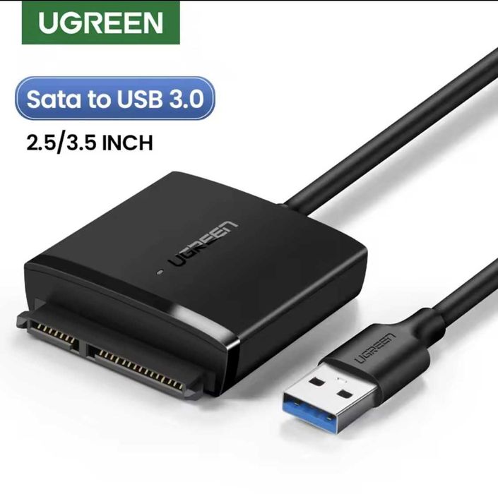 Кабель-адаптер UGREEN SATAІІІ-USB3.0