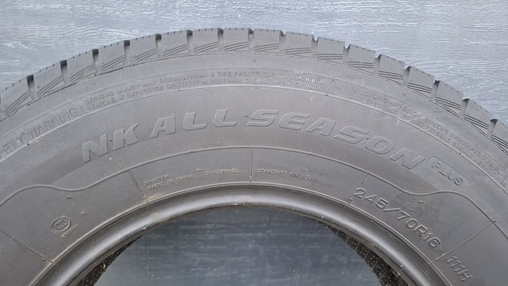Nankang 245/70 R16 All Season całoroczne