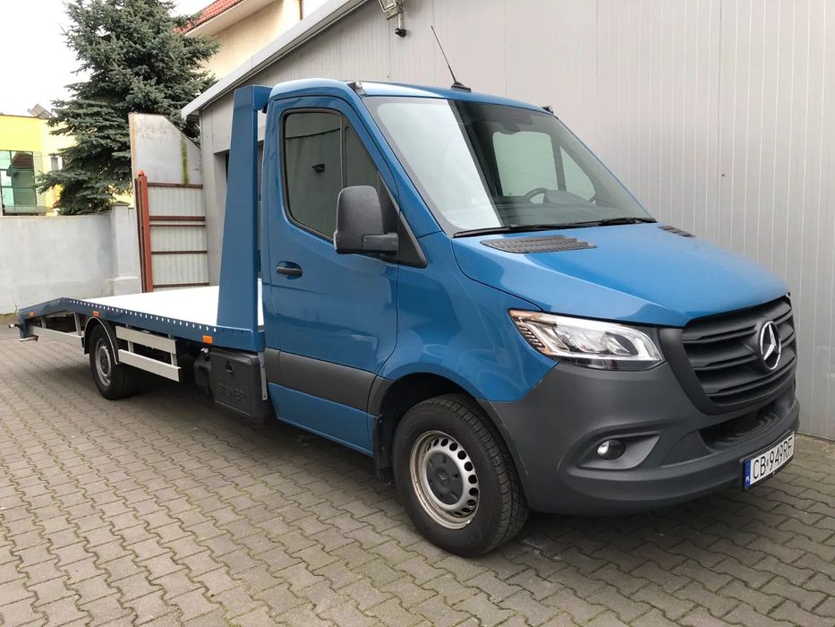 Mercedes-Benz Sprinter 317  Autolaweta/Silnik i Skrz.Bi.42877Km/9G-Tronic/Nawi/Ledy/Poduszki