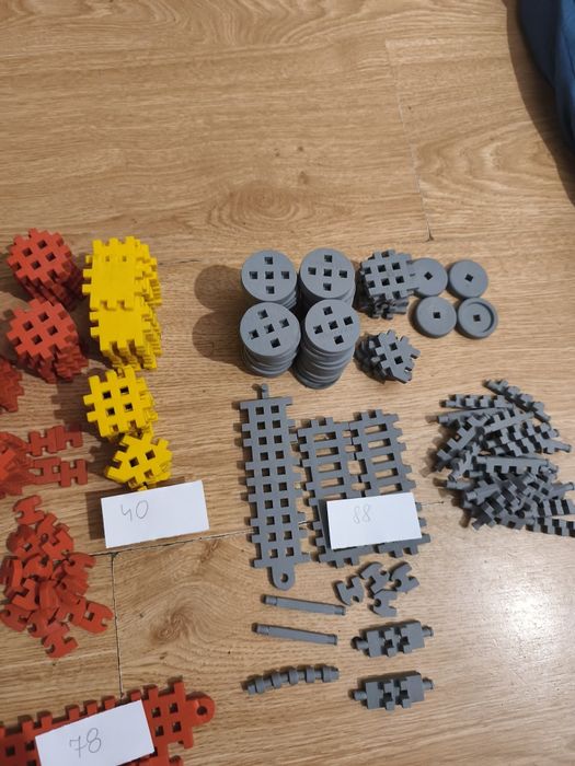 Klocki wafle Marioinex