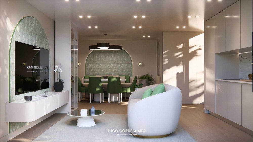 Apartamento T2 para venda no empreendimento Adress House, Brufe