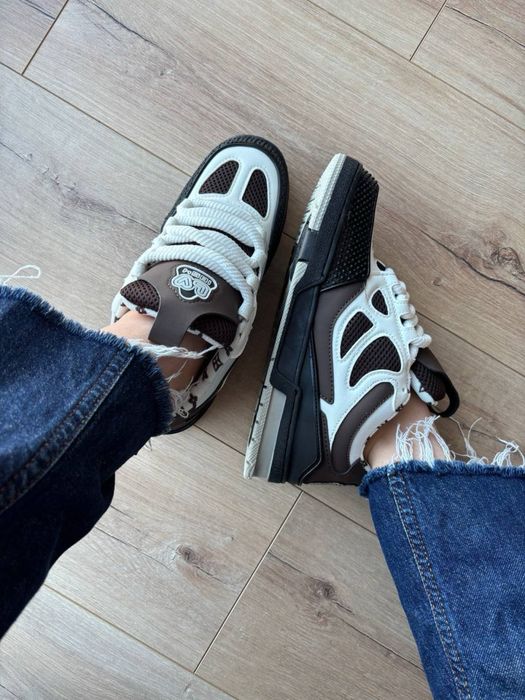 Louis Vuitton Skate Sneaker Brown White