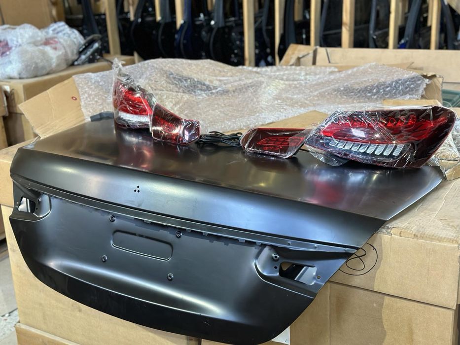 Крышка багажника фары фонари стопы Мерседес E 213 рестайл рест