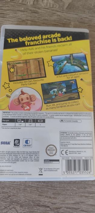super monkey ball Nintendo switch