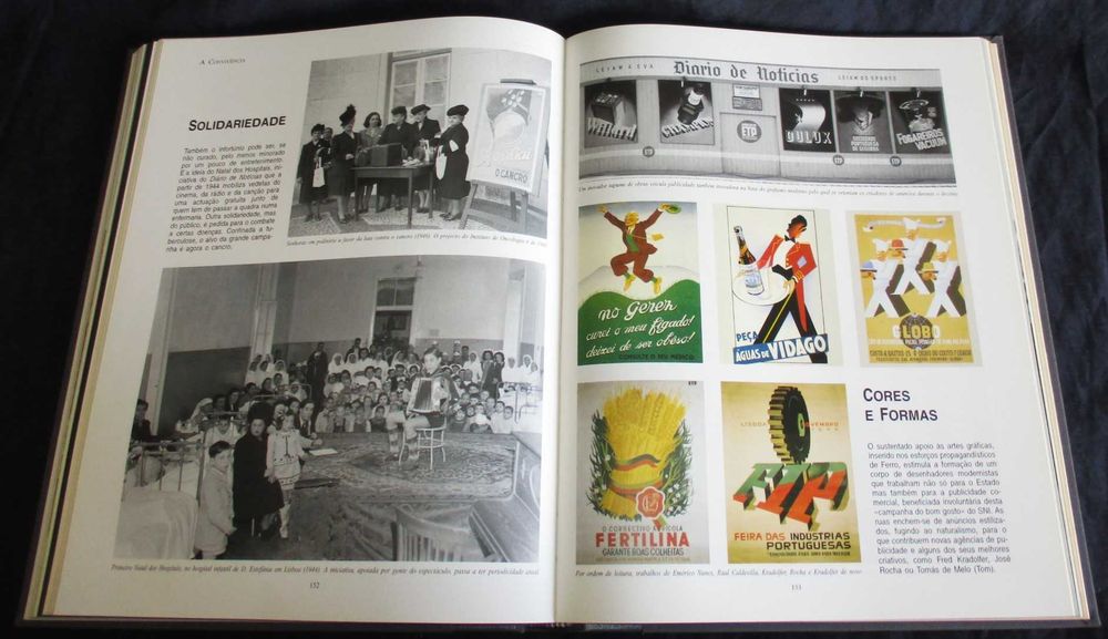Livro Portugal Século XX Crónica em Imagens 1940 a 1950