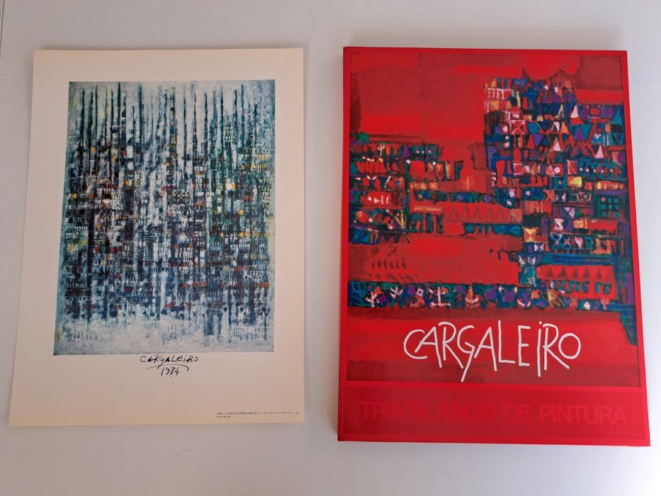 Manuel Cargaleiro assinado