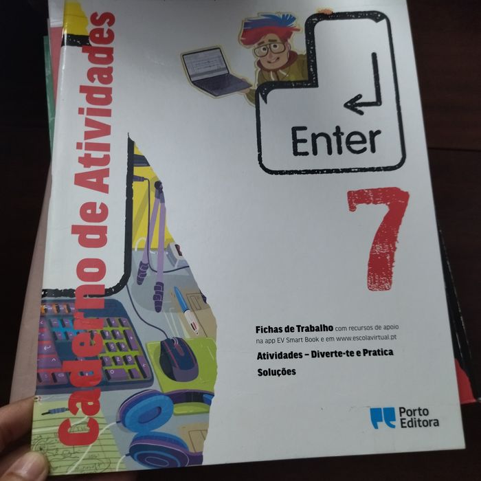 4 Livros de fichas 7° ano