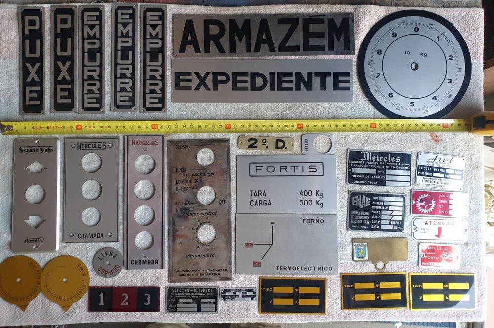 Chapas antigas de empresas