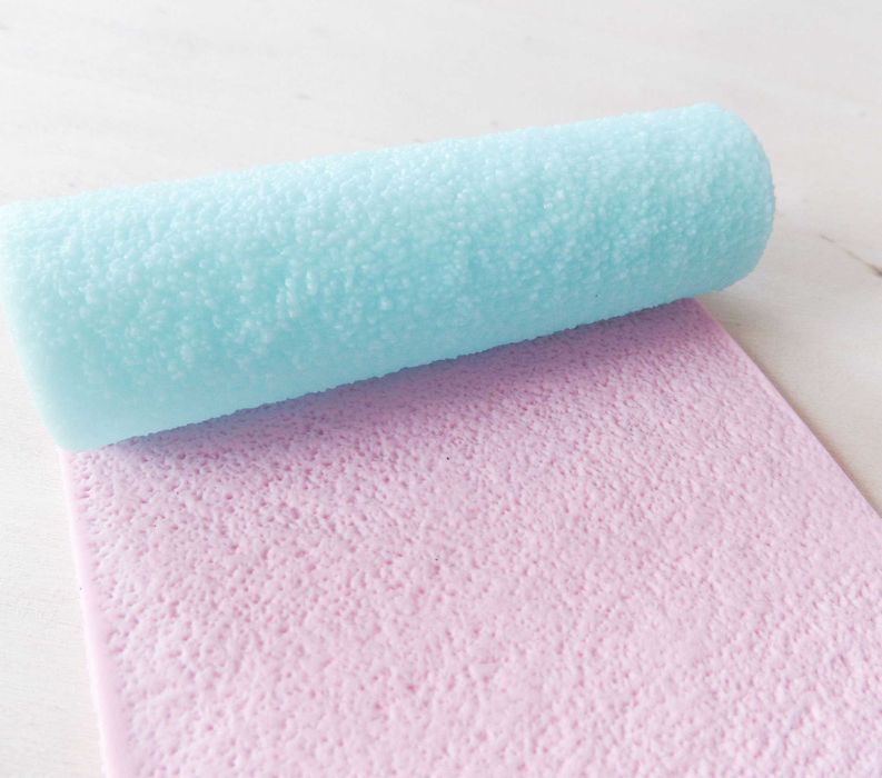 Rolo de  textura Sandpaper para fazer bijuteria Fimo brincos