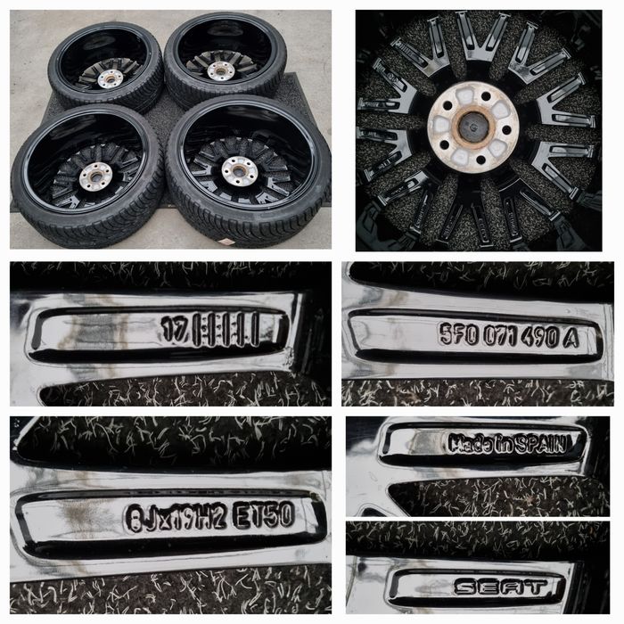 Koła Zimowe Alu 19" Seat Leon III IV II Cupra Leon 5x112 Oryginalne