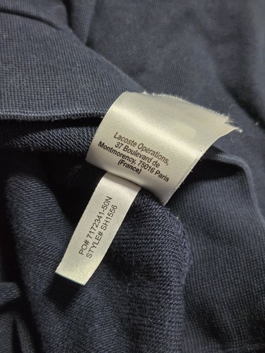 Светр Lacoste sport чорний