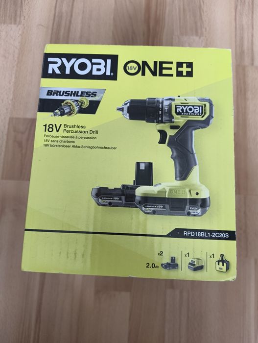 Ударна дриль-шуруповерт Ryobi RPD18BL-2C20S
