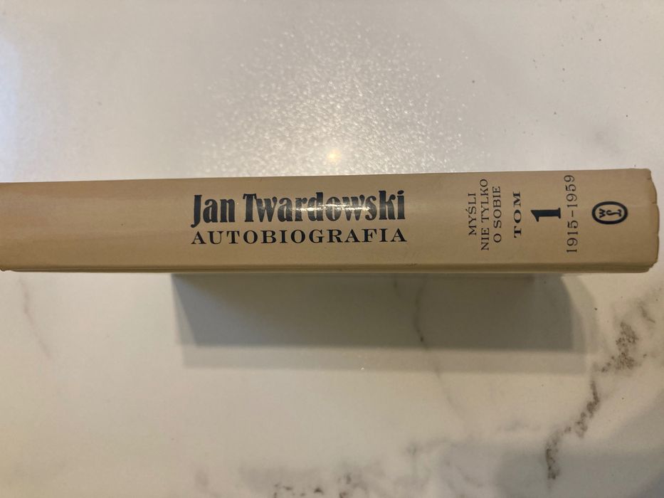 Jan Twardowski Autobiografia Myśli nie tylko o sobie
