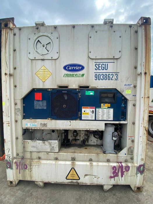 Kontener morski chłodniczy 40'HCRF 12m, magazyn na spożywkę 2012/2013r