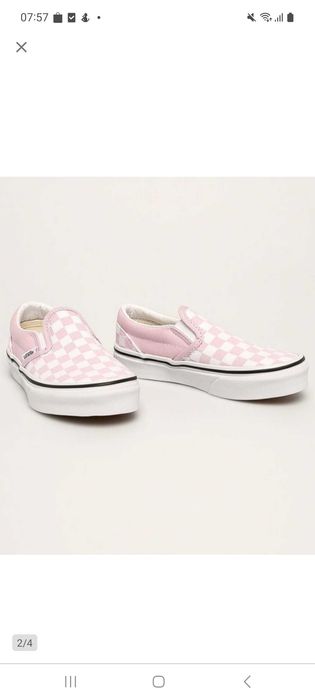 Trampki dla dziewczynki vans 30.5